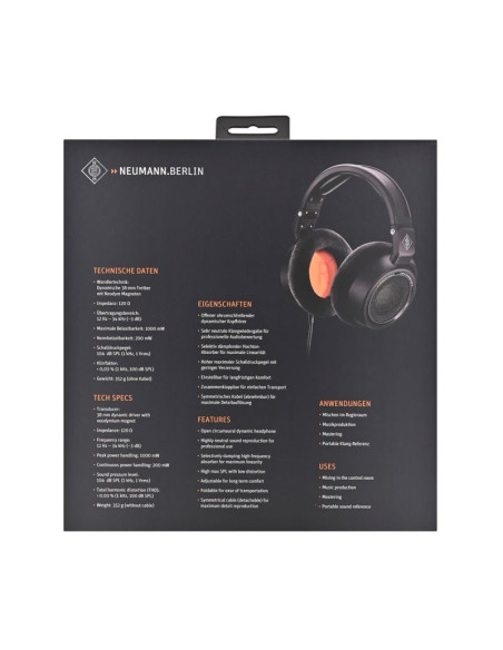 Neumann ndh 30 - słuchawki studyjne otwarte