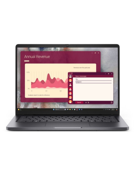 Dell pro 14 pc14250 intel core 5 120u laptop 35,6 cm (14") full hd+ 16 gb ddr5-sdram 512 gb ssd wi-fi 6e (802.11ax) windows 11 p