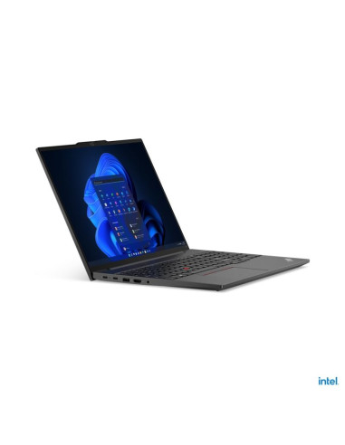 Lenovo thinkpad e16 i5-1335u 16"wuxga touch ips 300nits 16gb ddr4 ssd512 iris xe cam1080p 47wh backlit kb fgpr w11pro graphite b