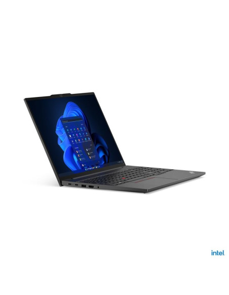 Lenovo thinkpad e16 i5-1335u 16"wuxga touch ips 300nits 16gb ddr4 ssd512 iris xe cam1080p 47wh backlit kb fgpr w11pro graphite b