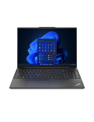 Lenovo thinkpad e16 i5-1335u 16"wuxga touch ips 300nits 16gb ddr4 ssd512 iris xe cam1080p 47wh backlit kb fgpr w11pro graphite b