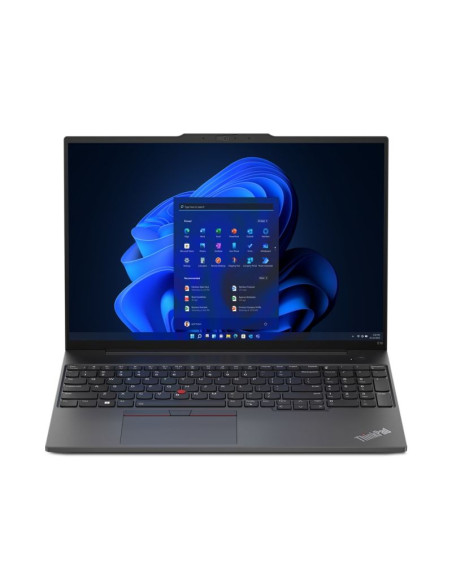 Lenovo thinkpad e16 i5-1335u 16"wuxga touch ips 300nits 16gb ddr4 ssd512 iris xe cam1080p 47wh backlit kb fgpr w11pro graphite b