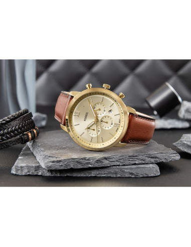 Zegarek męski fossil neutra chronograph fs6113 + box