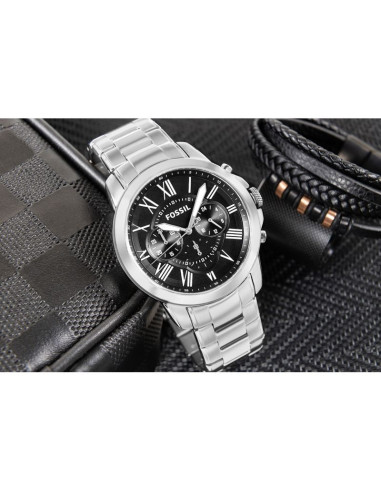 Zegarek męski fossil grant multifunction fs4736 + box
