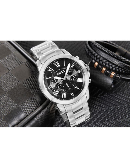 Zegarek męski fossil grant multifunction fs4736 + box
