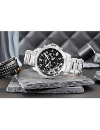 Zegarek męski fossil grant multifunction fs4736 + box