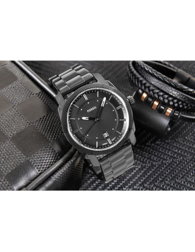 Zegarek męski fossil machine iron grey fs4774 + box