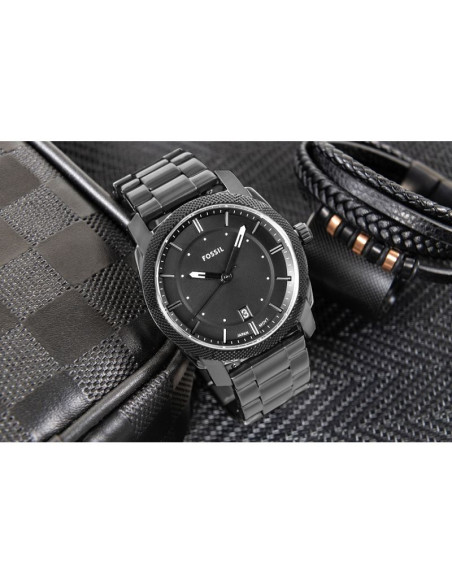 Zegarek męski fossil machine iron grey fs4774 + box