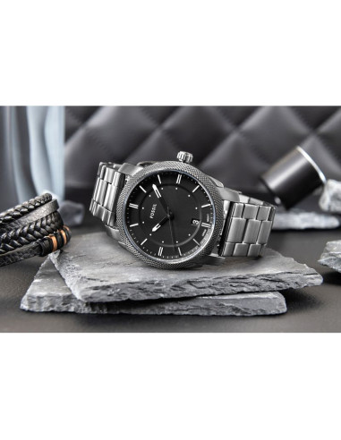 Zegarek męski fossil machine iron grey fs4774 + box