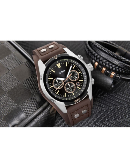 Zegarek męski fossil coachman ch2891 + box