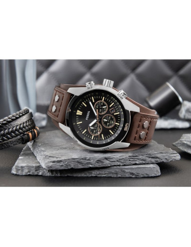 Zegarek męski fossil coachman ch2891 + box