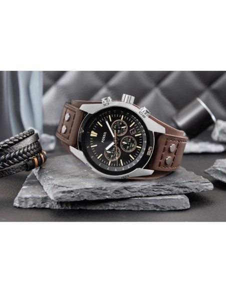 Zegarek męski fossil coachman ch2891 + box