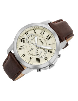 Zegarek męski fossil grant leather fs4735 + box 2