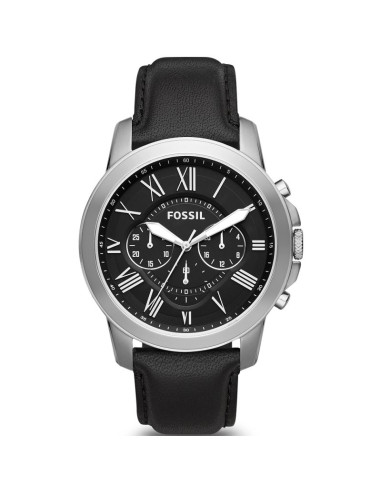 Zegarek męski fossil grant leather fs4812 + box