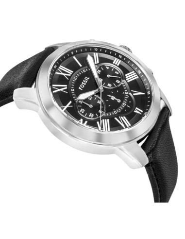 Zegarek męski fossil grant leather fs4812 + box