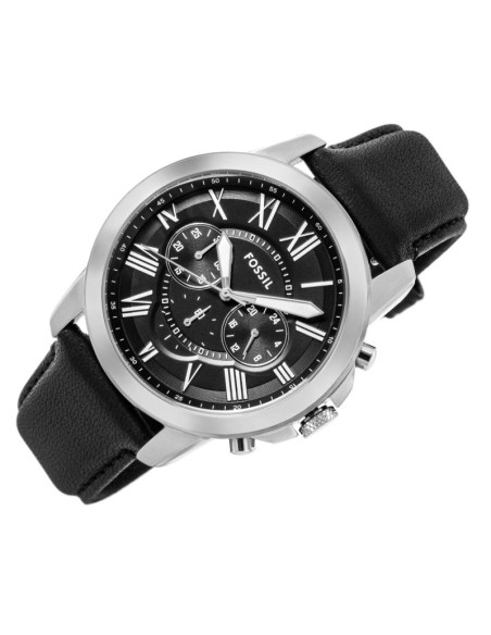 Zegarek męski fossil grant leather fs4812 + box