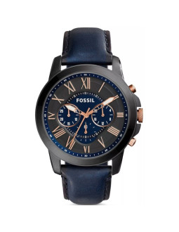 Zegarek męski fossil grant leather fs5061 + box