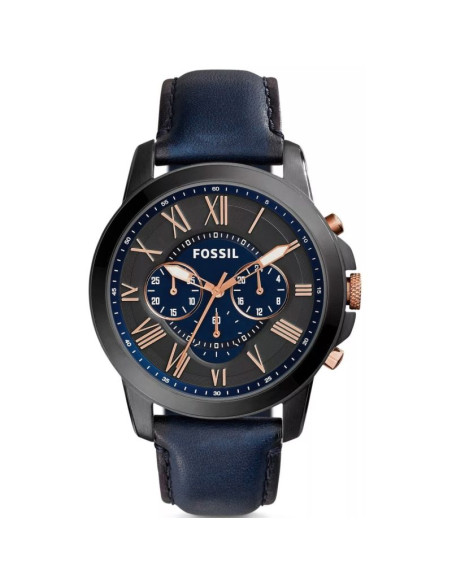 Zegarek męski fossil grant leather fs5061 + box