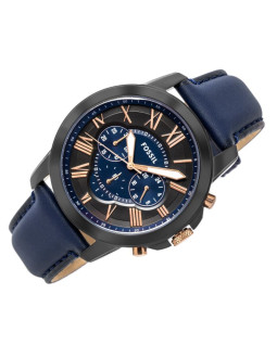 Zegarek męski fossil grant leather fs5061 + box 2