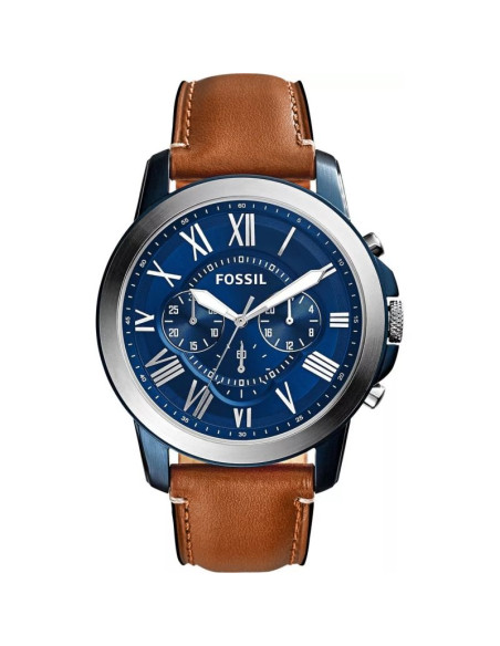Zegarek męski fossil grant leather fs5151 + box