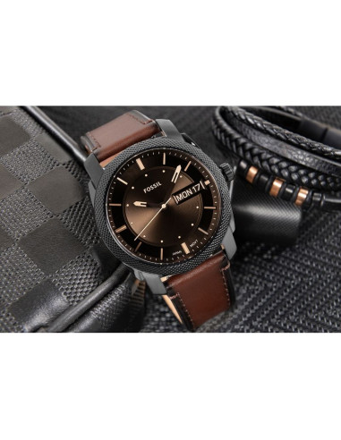 Zegarek męski fossil machine fs5901 + box