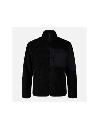 Bluza męska męska rossignol alltrack fz sherpa jkt czarna