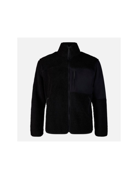 Bluza męska męska rossignol alltrack fz sherpa jkt czarna