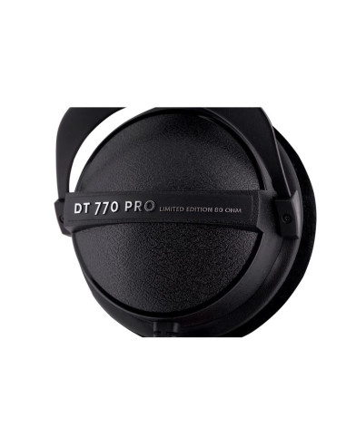Beyerdynamic dt 770 pro 80 ohm black limited edition - słuchawki studyjne zamknięte