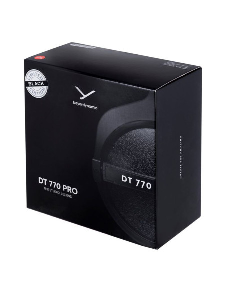 Beyerdynamic dt 770 pro 80 ohm black limited edition - słuchawki studyjne zamknięte