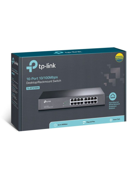 Switch tp-link tl-sf1016ds (16x 10/100mbps)