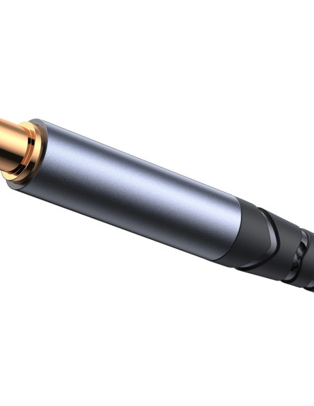 Kabel joyroom audio transfer series sy-a06 mini jack 3,5 mm / lightning 1,2m - czarny