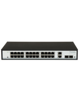 Switch poe tc-p3s028 spec:g/2422/at/280 24-portowy sfp tiandy