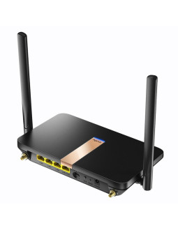 Router cudy lt500d_eu lan 10/100 ac1200 dual band wi-fi mesh 4g lte cat.4 sim 2