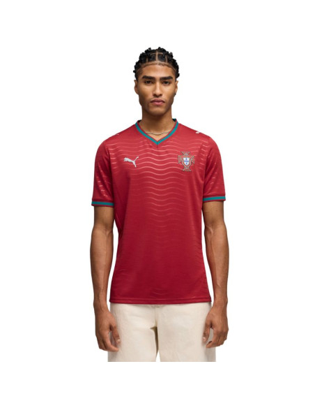 Koszulka męska puma fpf portugal home jersey replica club czerwona 783278 01