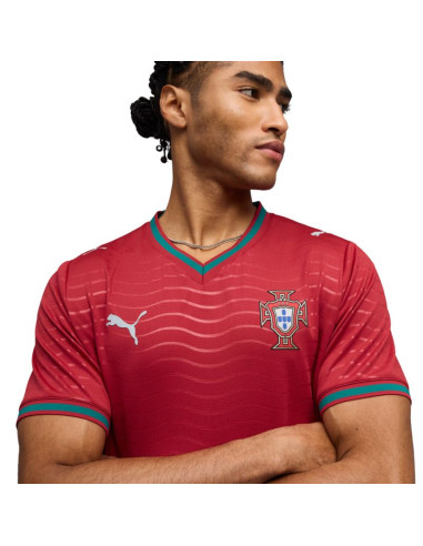 Koszulka męska puma fpf portugal home jersey replica club czerwona 783278 01