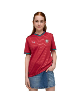 Koszulka dla dzieci puma fpf portugal home jersey replica club czerwona 783281 01