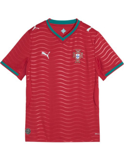 Koszulka dla dzieci puma fpf portugal home jersey replica club czerwona 783281 01 2