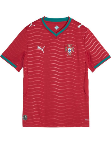 Koszulka dla dzieci puma fpf portugal home jersey replica club czerwona 783281 01