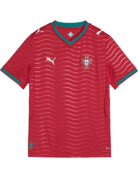 Koszulka dla dzieci puma fpf portugal home jersey replica club czerwona 783281 01