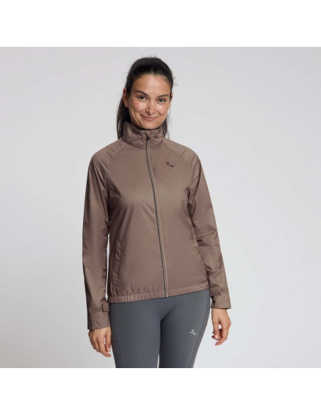 Rogelli kurtka do biegania essential mokka s