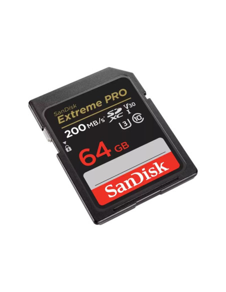 Sandisk extreme pro sdxc 64gb 200/90 mb/s a2