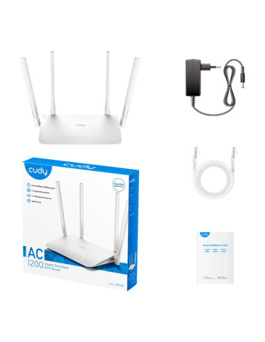 Router cudy wr1300 lan gigabit ac1200 dual band wifi mesh