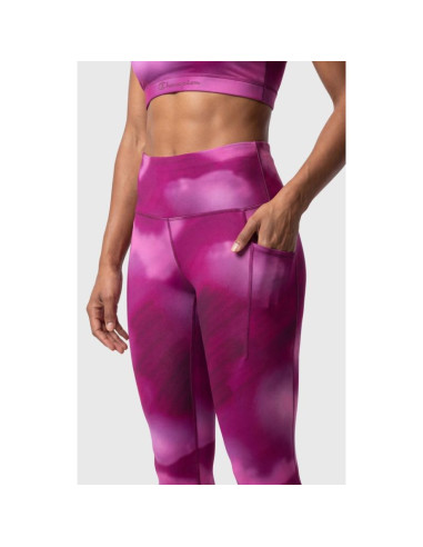 Champion damskie leginsy capri pants 118357 vl505 drp/allover