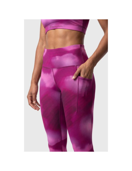 Champion damskie leginsy capri pants 118357 vl505 drp/allover
