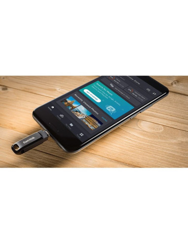 Pendrive sandisk ultra dual go sdddc3-032g-g46 (32gb  usb 3.0, usb-c  kolor czarny)