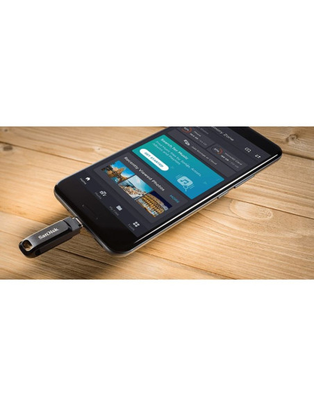 Pendrive sandisk ultra dual go sdddc3-032g-g46 (32gb  usb 3.0, usb-c  kolor czarny)