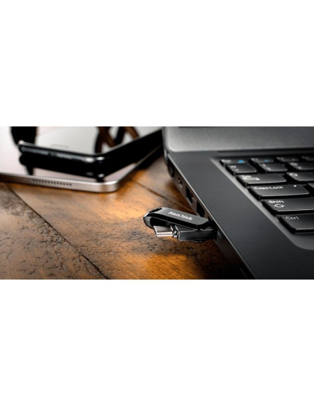 Pendrive sandisk ultra dual go sdddc3-032g-g46 (32gb  usb 3.0, usb-c  kolor czarny)