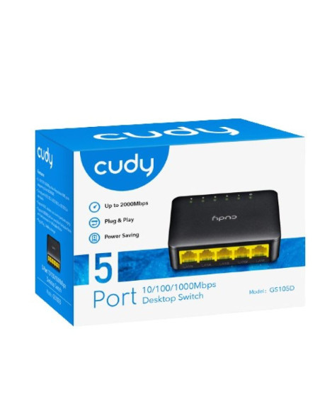 Switch cudy gs105d 5-port 10/100/1000