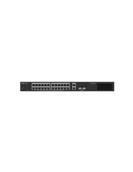Ruijie networks rg-es228gs-lp przełącznik sieciowy zarządzany l2 gigabit ethernet (10/100/1000) obsługa poe desktop czarny