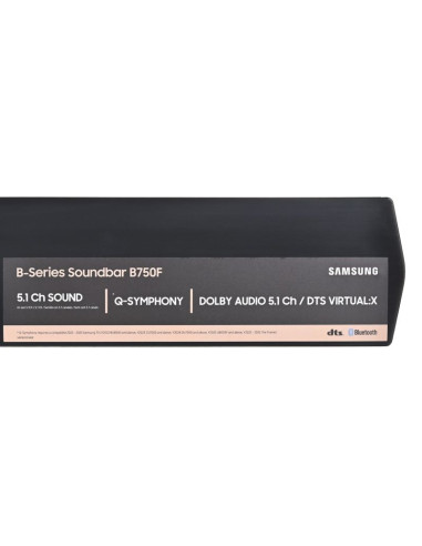 Soundbar samsung hw-b750f/en 5.1 kan. 400w bluetooth 4.2 dolby digital czarny